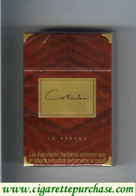 Cohiba La Habana cigarettes